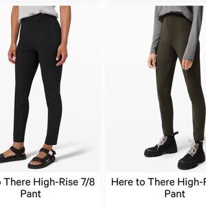 Lululemon pull on pants